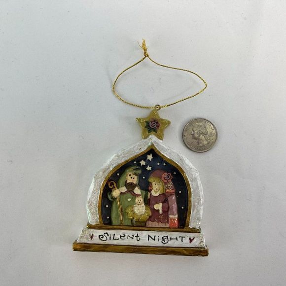 Kurt S. Adler "Silent Night" Christmas Tree Ornament - Picture 2 of 4